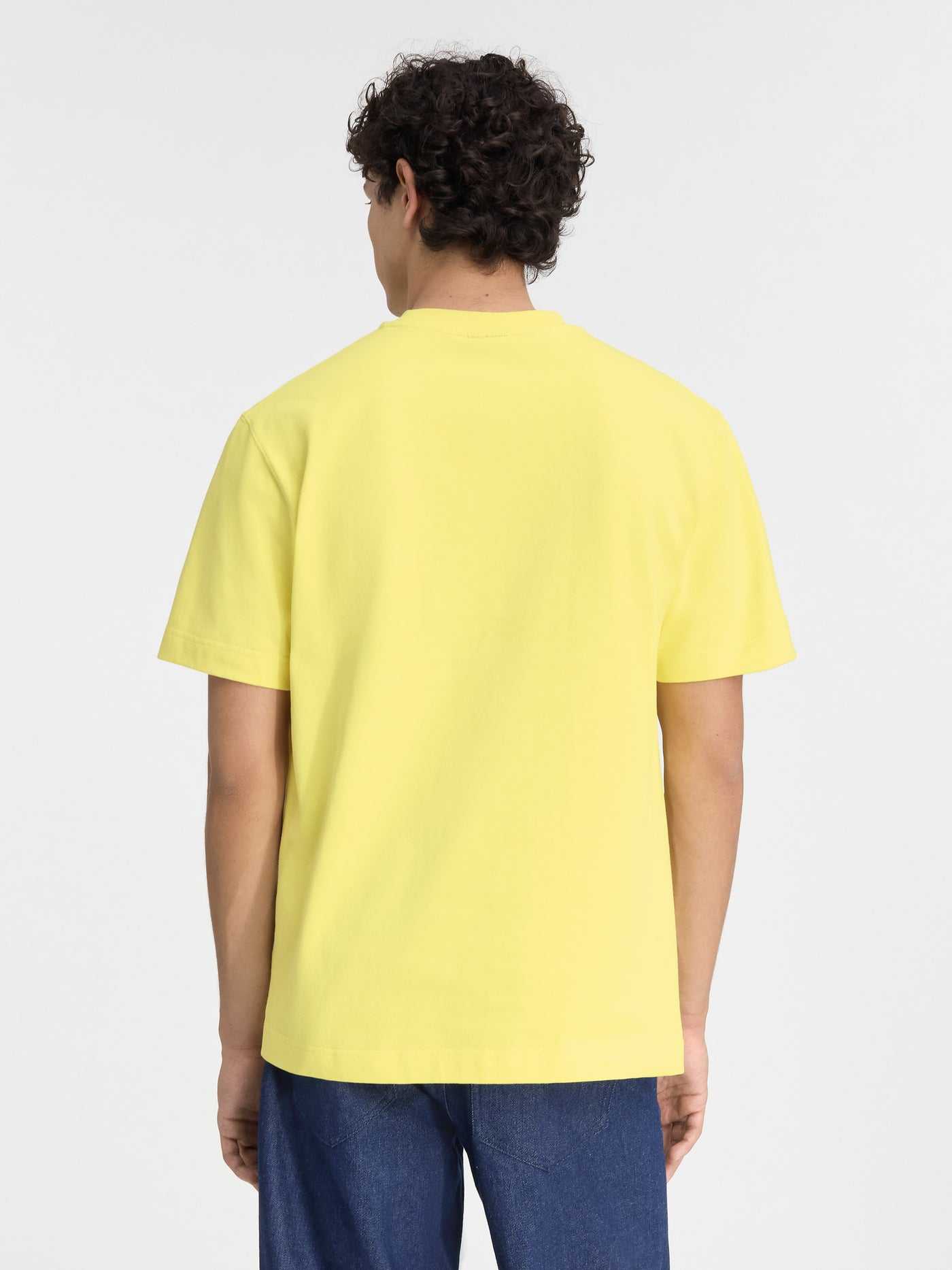 Le T-Shirt Gros Grain (Light Yellow)