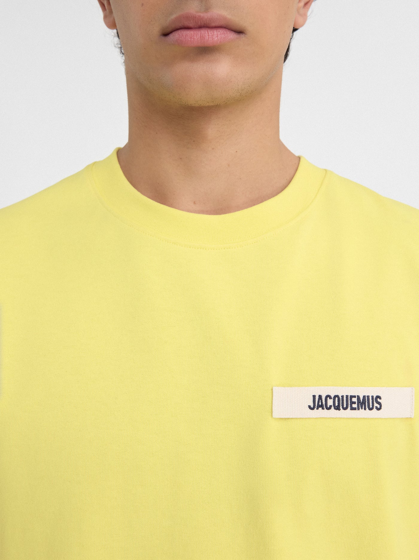 Le T-Shirt Gros Grain (Light Yellow)