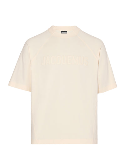 Le T-Shirt Typo (Light Beige)
