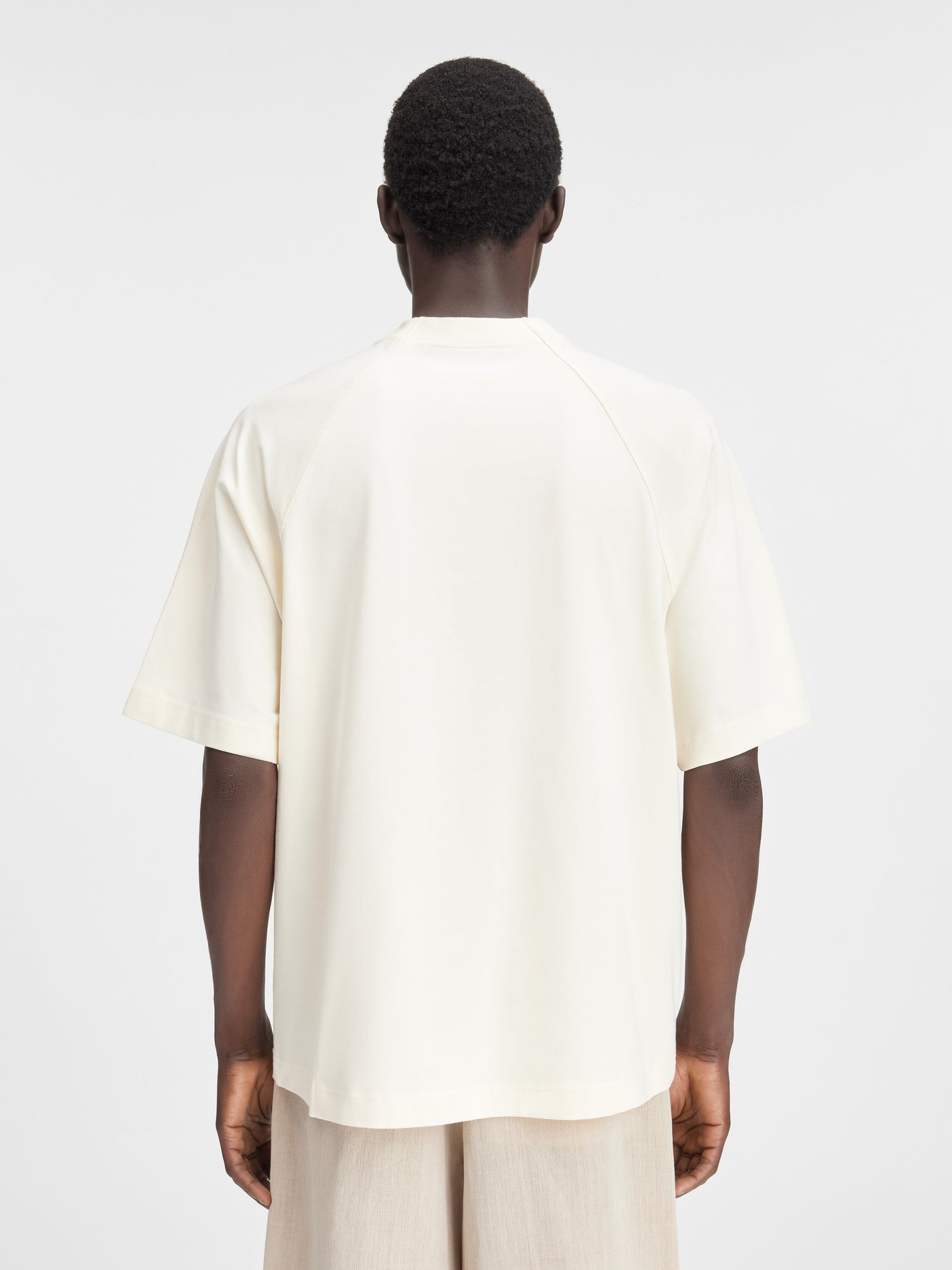 Le T-Shirt Typo (Light Beige)