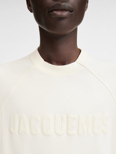 Le T-Shirt Typo (Light Beige)