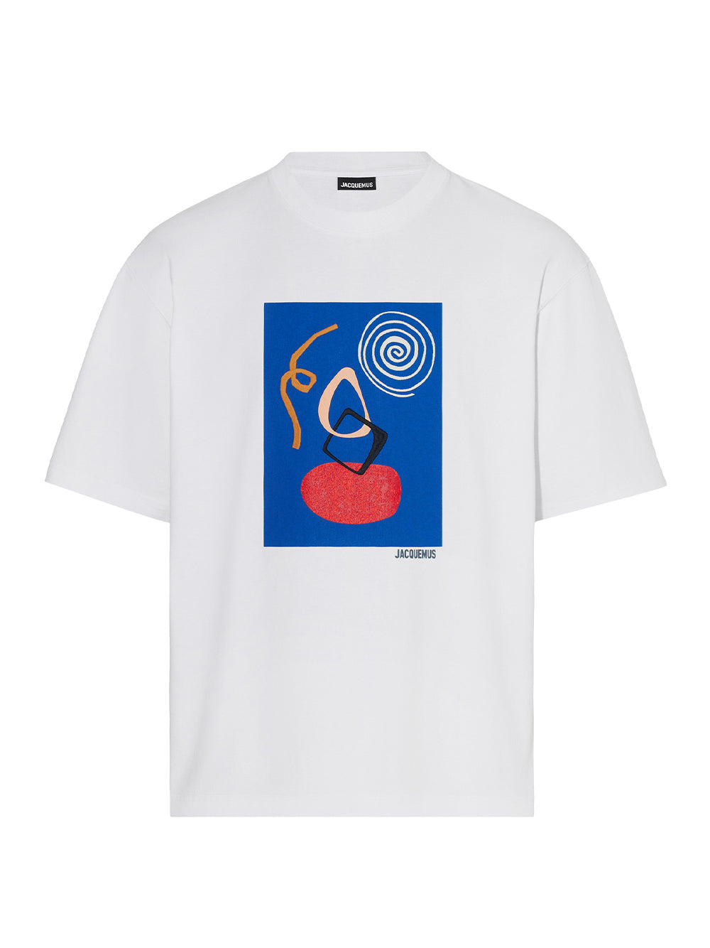 Le T-Shirt Cuadro (Print Arty Picture White)