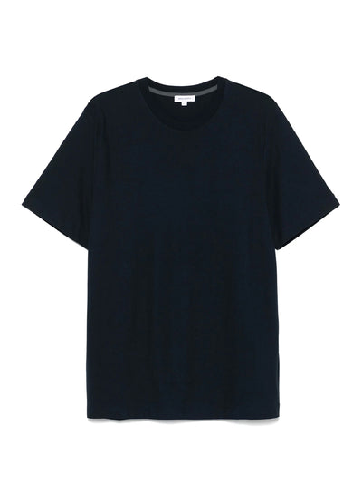 Jakob Cotton Crepe T-Shirt (Dark Navy)