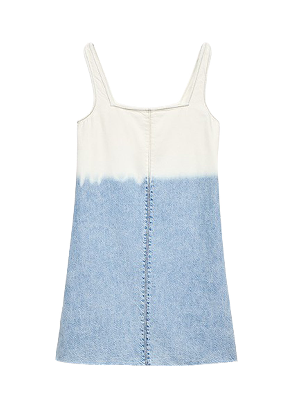 Jayde Denim Dress (Bleach Stripe)