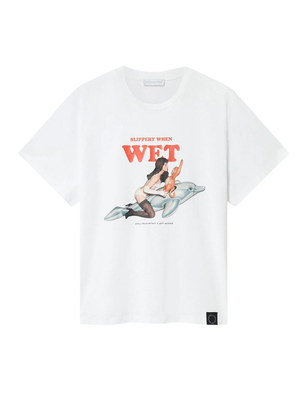 Jeff Koons Slippery When Wet T-Shirt (Pure White)