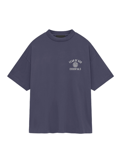 Jersey Crewneck Tee (Marine)