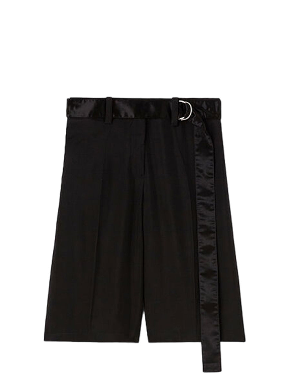    JilSander-BeltedShortsBlack-01