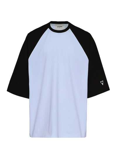 Jumbo Baseball Tee (White/Black)