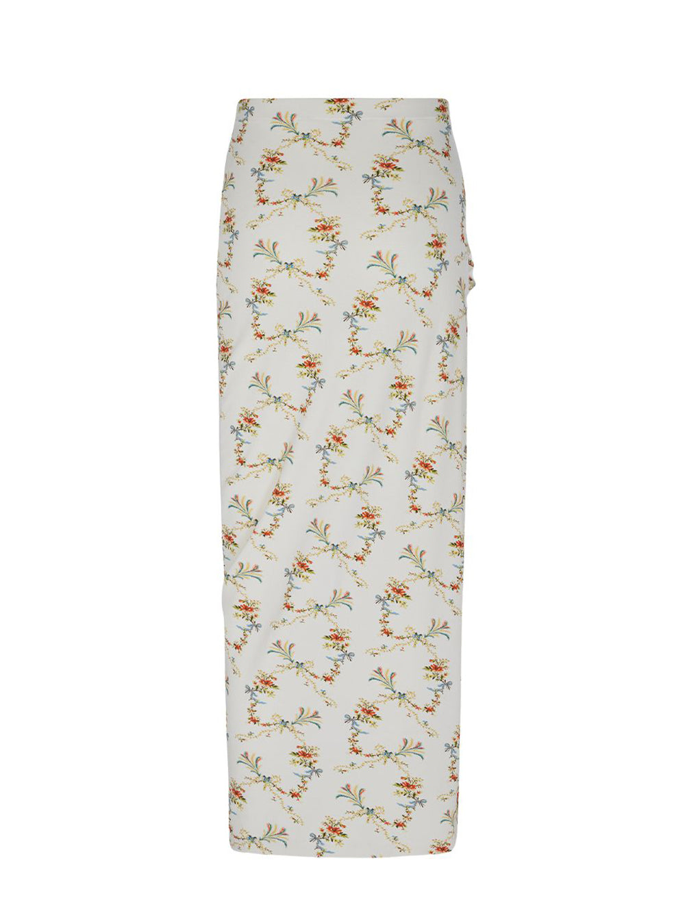 Jupe Long Skirt (Beige/Red/Green)