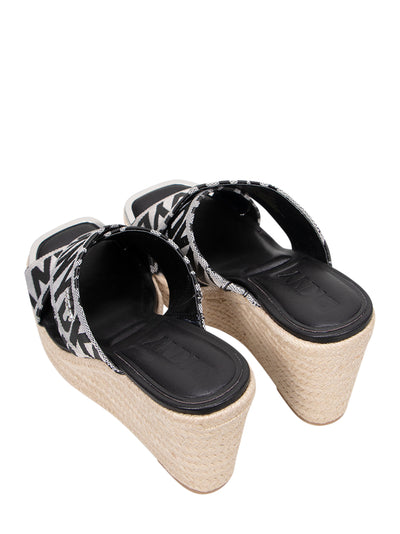 Women Sandals Black/White
