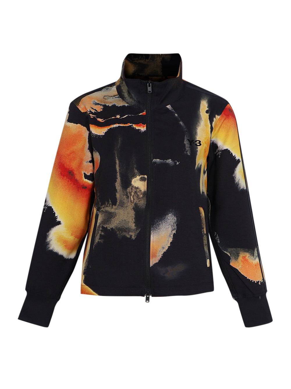 Y-3 Aop Track Top 3-Stripes Black