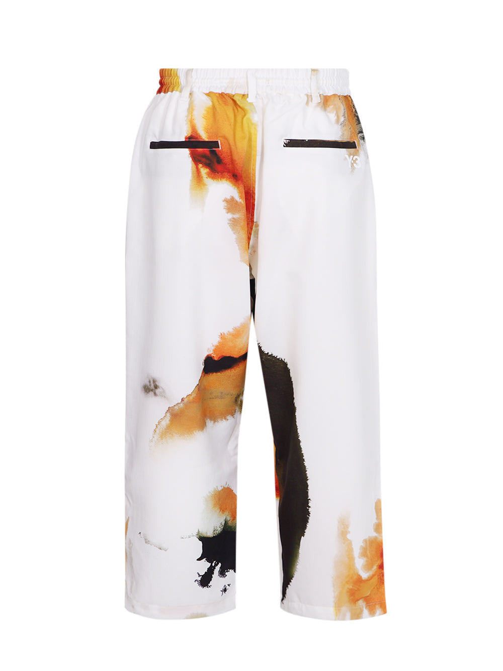 Y-3 Aop Sport Uniform Track Pants Core White