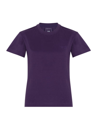 Y-3 Regular Short Sleeve Tee Aurora Plum