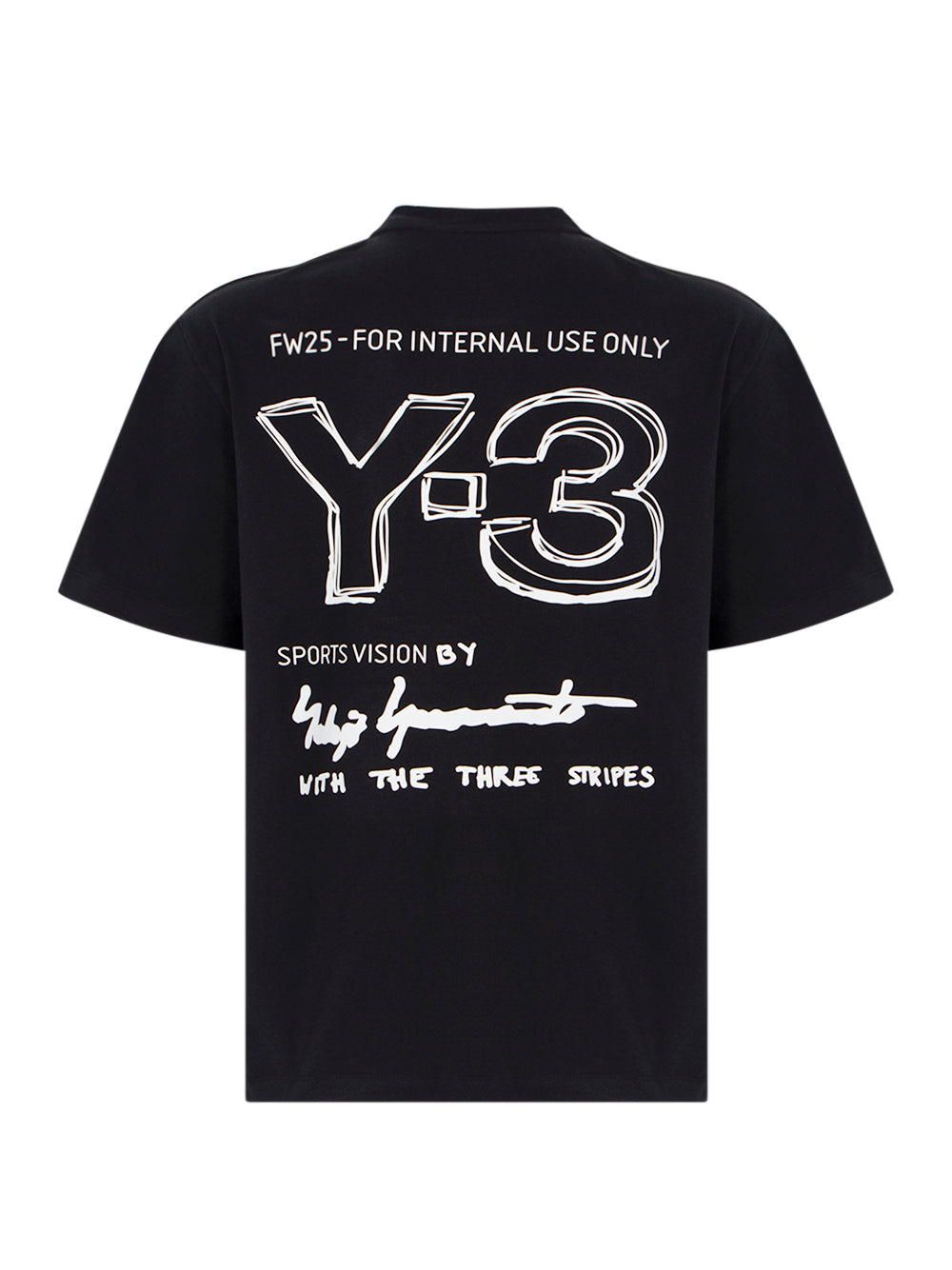 Y-3 Short Sleeve Tee Black