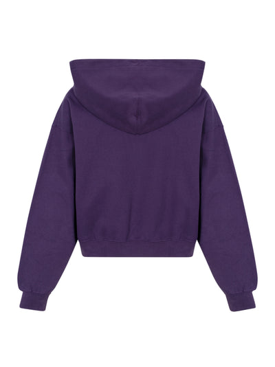 Y-3 Brushed Terry Hoodie Aurora Plum