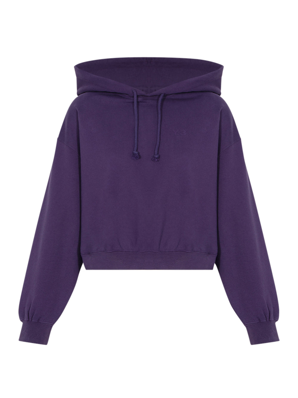 Y-3 Brushed Terry Hoodie Aurora Plum