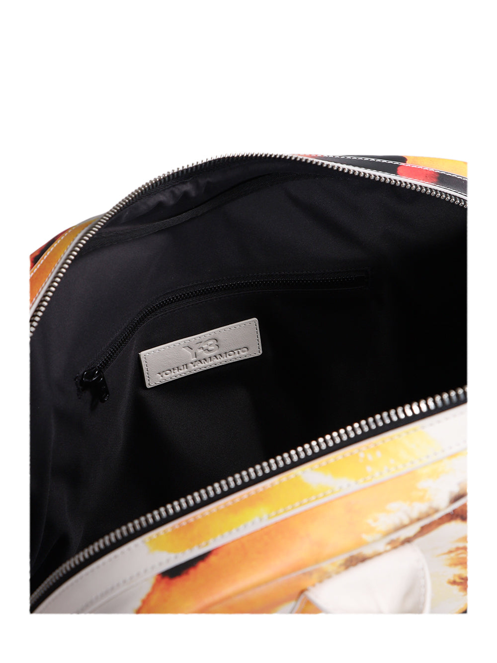 Y-3 Leather Tote Talc
