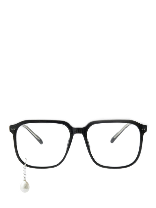 Pearl Tear Glasses (Black)