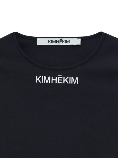 Short Sleeved Yoga Top (Black)