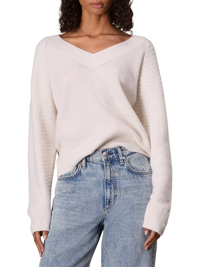 Kaylee Cashmere Sweater (Ivory)