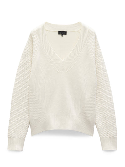 Kaylee Cashmere Sweater (Ivory)