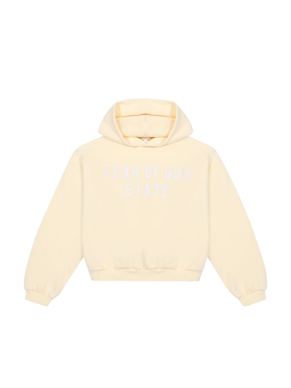 Kids 90's Fleece Hoodie (Garden Yellow)
