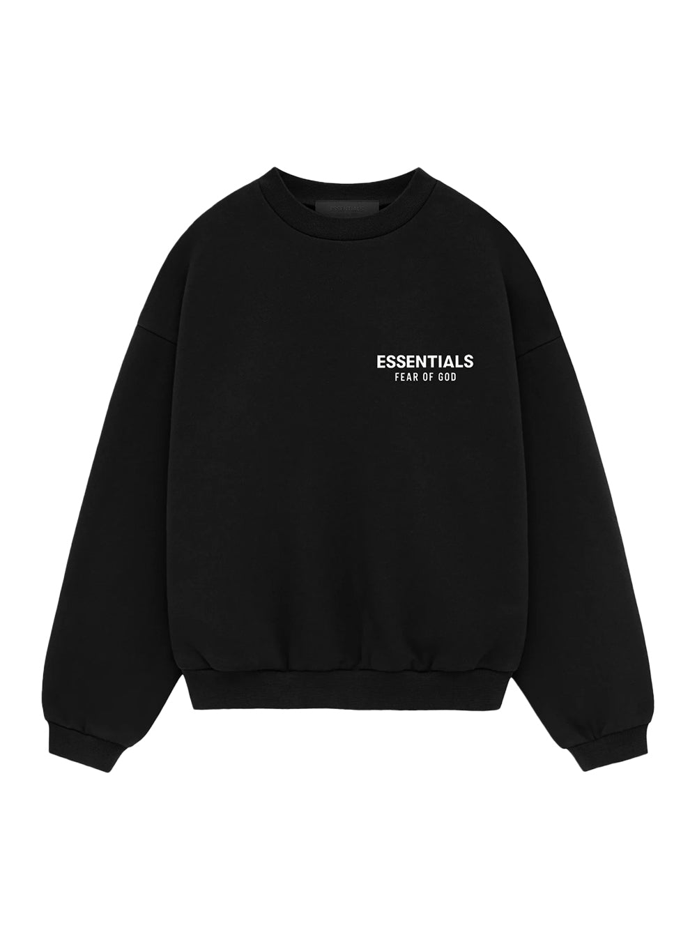 Kids Fleece Crewneck (Black)