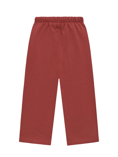 Kids Fleece Relaxed Sweatpant (Crimson)