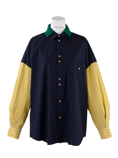 Knit Cleric Shirt (Yellow)