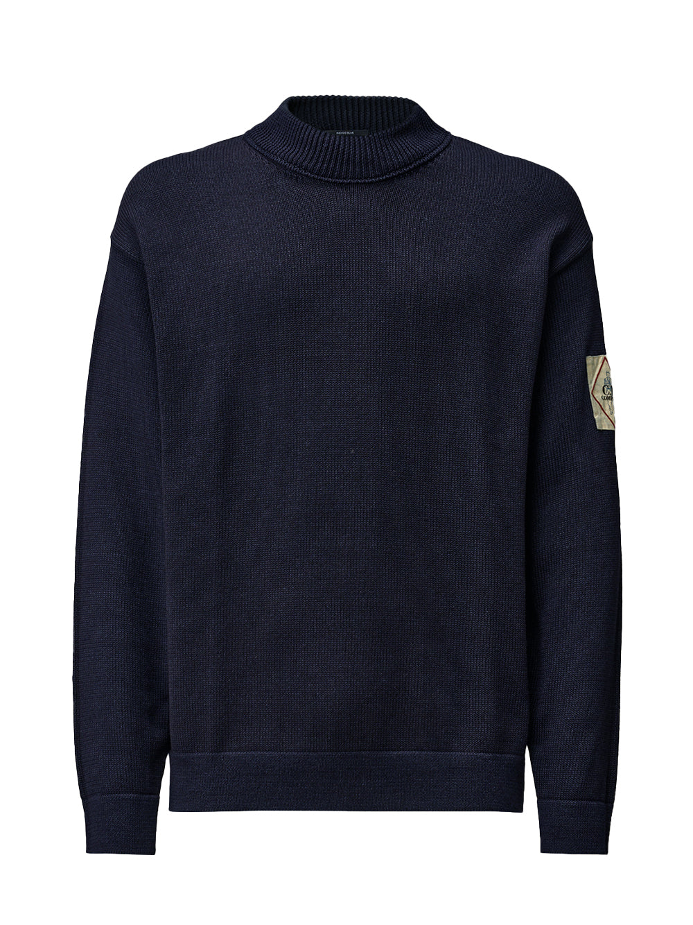 Knitwear Turtle Neck Vanisè Cotton Indaco (Mood Indigo)