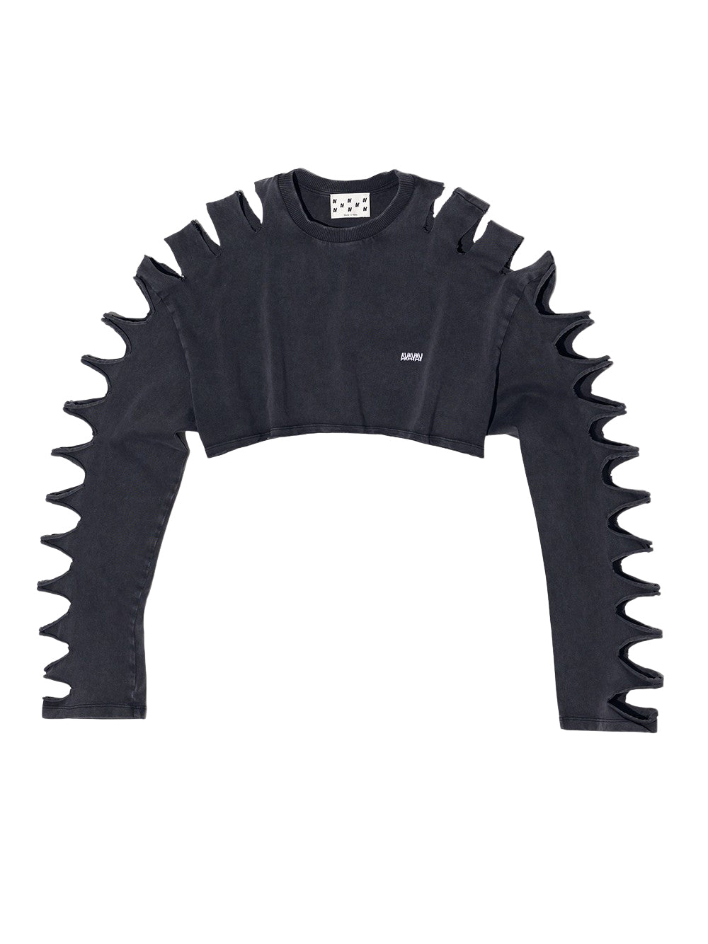 Cropped T-shirt Black