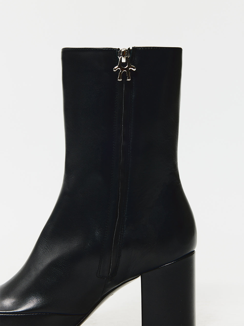 Finger Ankle Boot Black