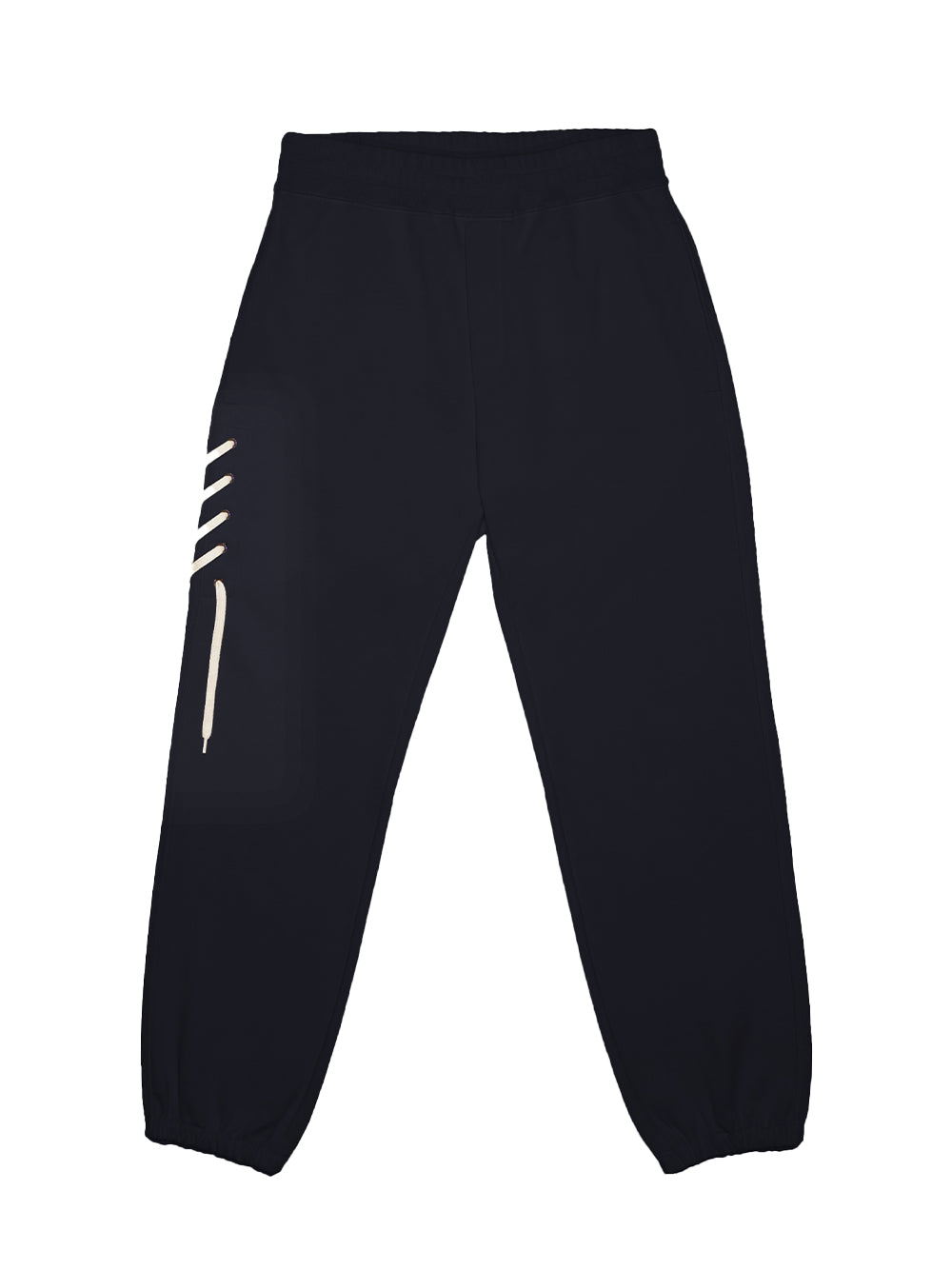 Laced Sweatpants Black/Cream