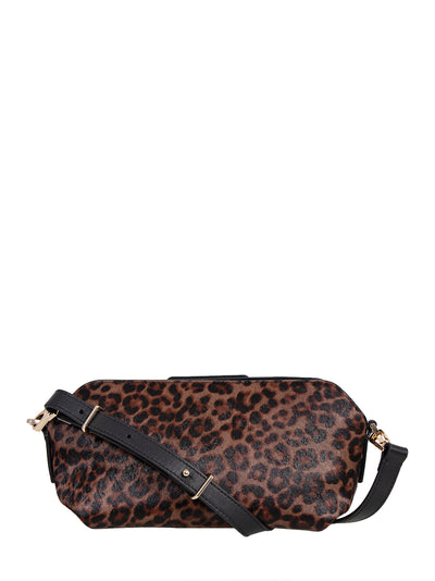 Realm Top Zip Crossbody (Leopard)