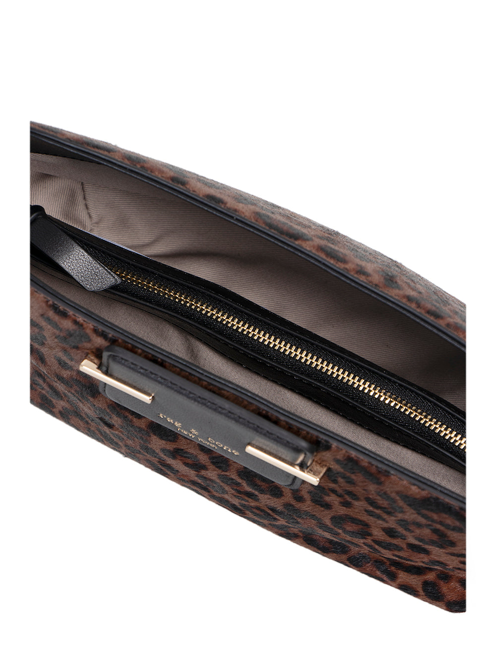 Realm Top Zip Crossbody (Leopard)