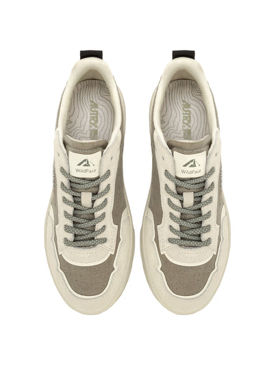 Wildpace Low Sneakers In Cordura And Suede (Elmond/White) (Men)