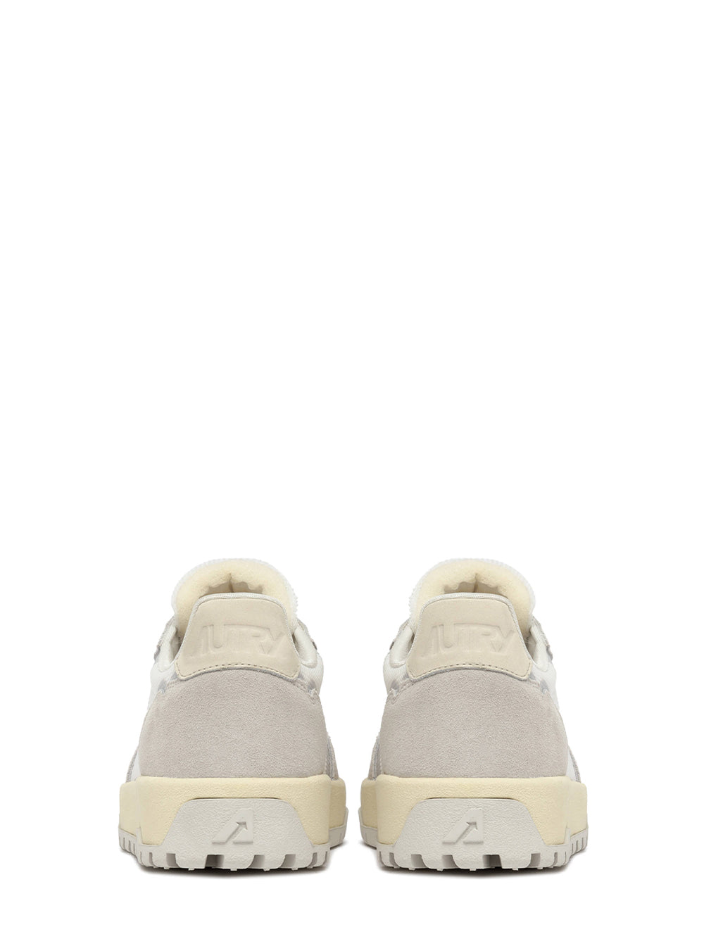 Wildpace Low Sneakers In Mesh And Suede (White/Marshmallow) (Women)
