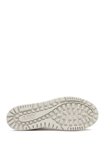 Wildpace Low Sneakers In Mesh And Suede (White/Marshmallow) (Women)