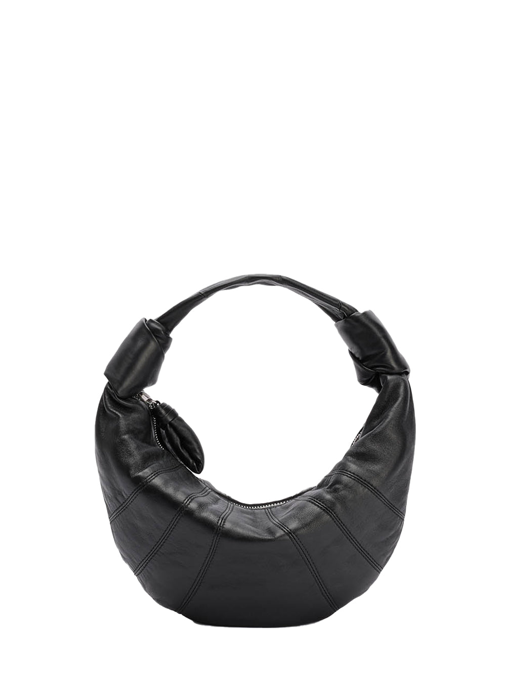 Mini Fortune Croissant Bag (Black)