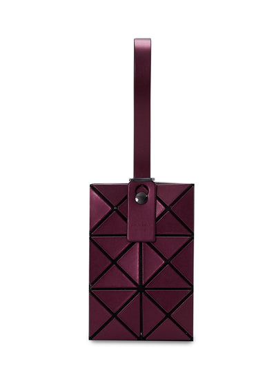 LUCENT - METALLIC - Hand - Bag - Bordeaux - 01