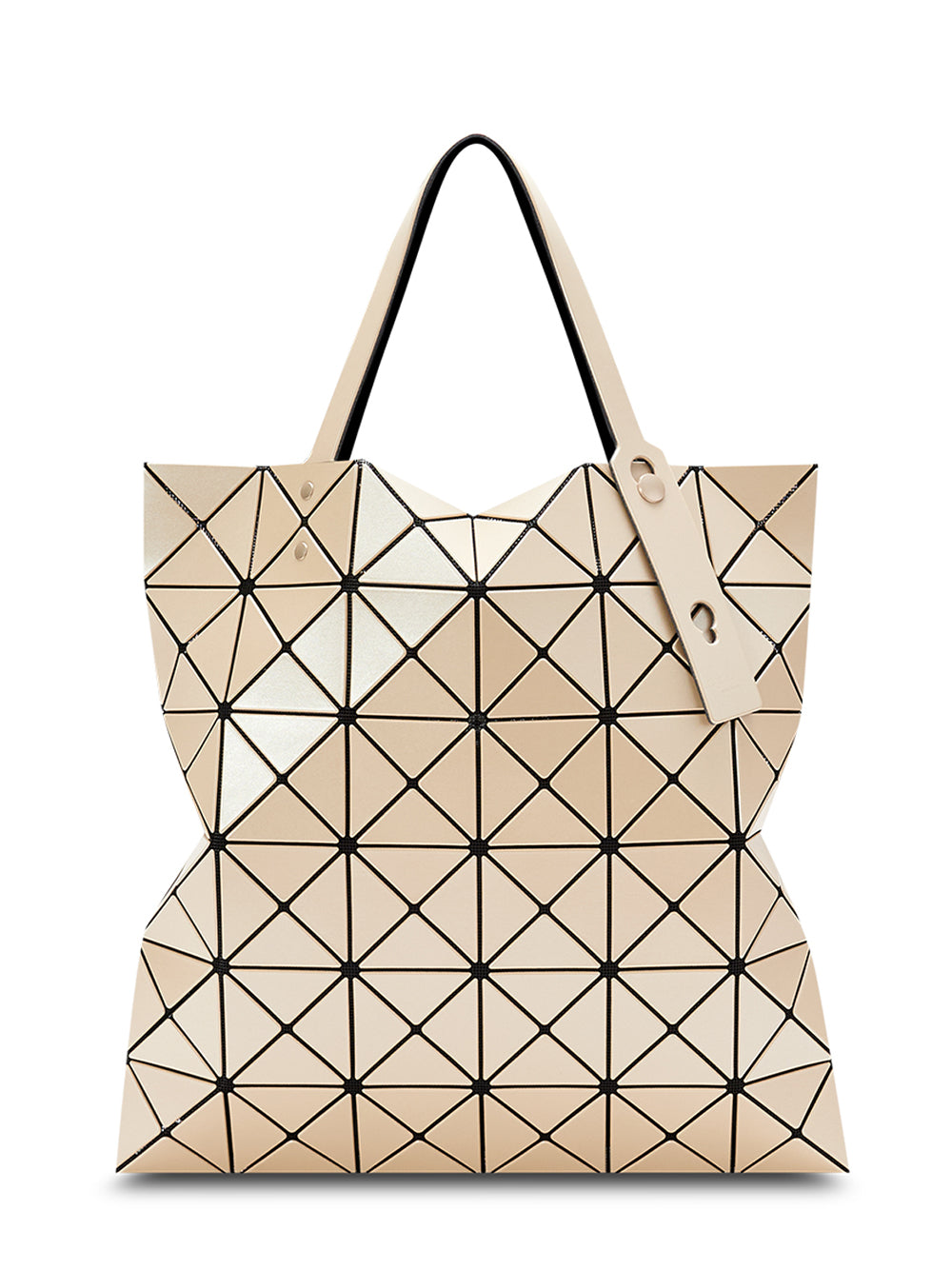 LUCENT METALLIC Tote (6*6) (Beige)