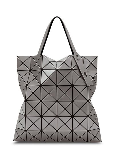 LUCENT METALLIC Tote (6*6) (Brown Silver)