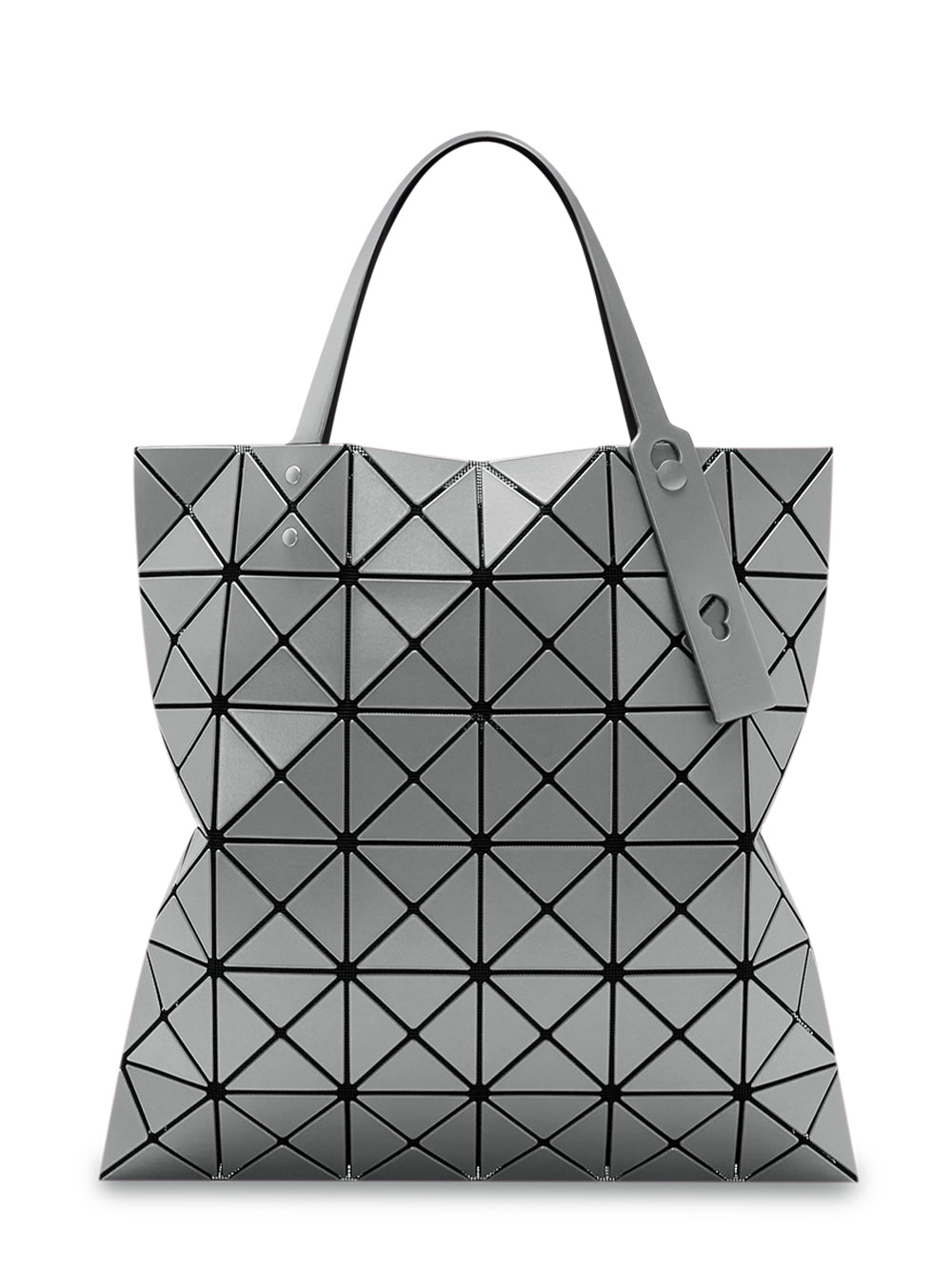 LUCENT W COLOR Tote (6*6) (Light Gray×Silver)
