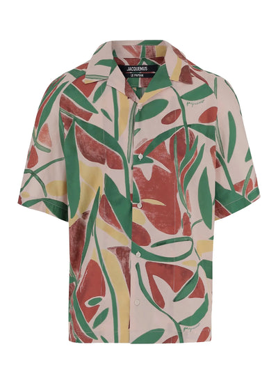 La Chemise Fonccio (Print Abstract Vegetal Pi)