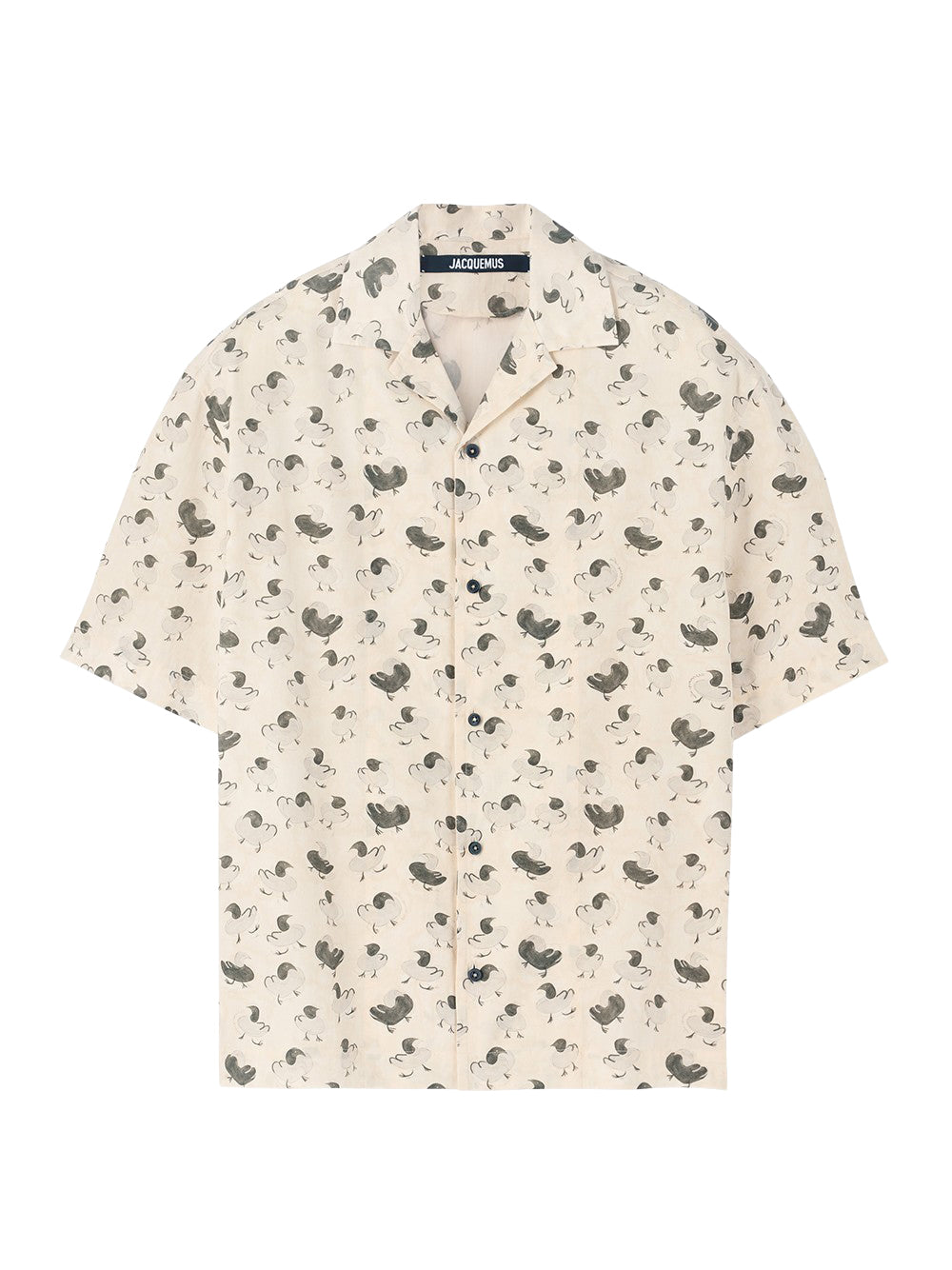 La Chemise Jean Print Print (Duck Light Beige Grey)