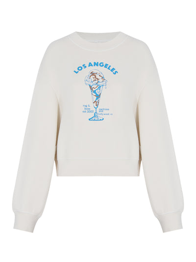 La Ice Cream Sweatshirt (Chalk)
