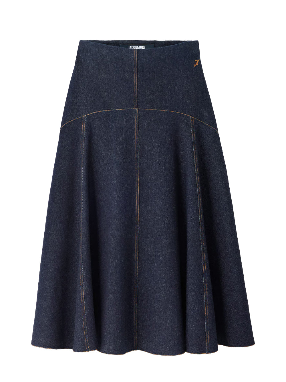 La Jupe Triangle De-Nimes (Dark Navy)