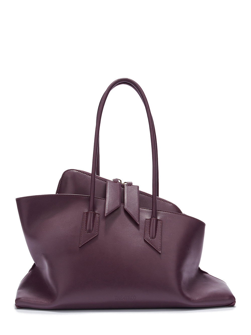 La Passeggiata Medium Top Handle Bag (Plum)