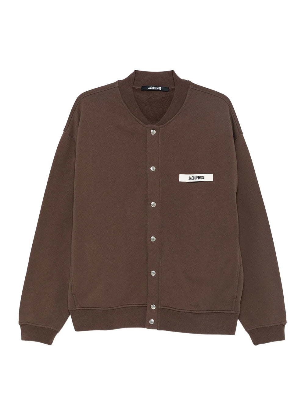 Le Cardigan Gros Grain (Dark Brown)