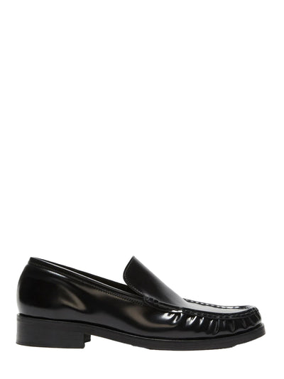 Leather Loafers (Black)